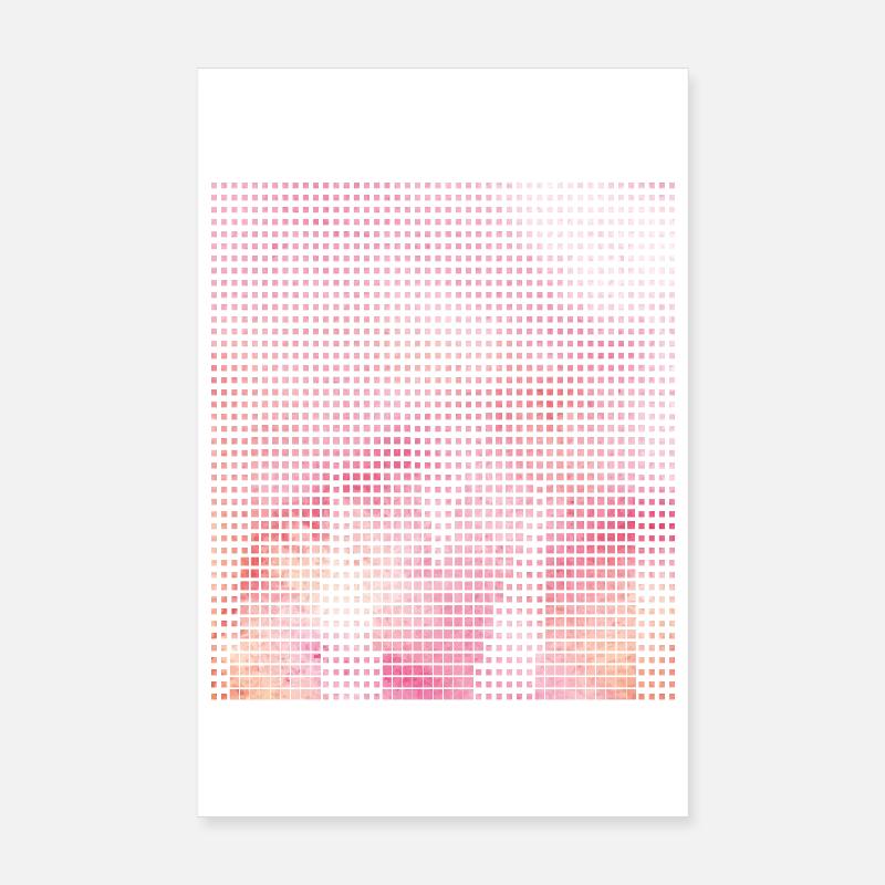 Lettre M, nom, lettre M Poster 20 x 30 cm