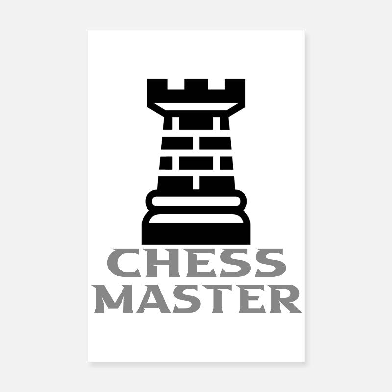 Schach Poster 20x30 cm