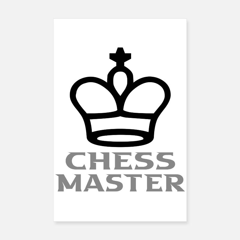 Chess Poster 8" x 12" (20x30 cm)