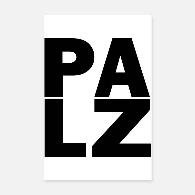 Pfalzluschd Poster 20 x 30 cm
