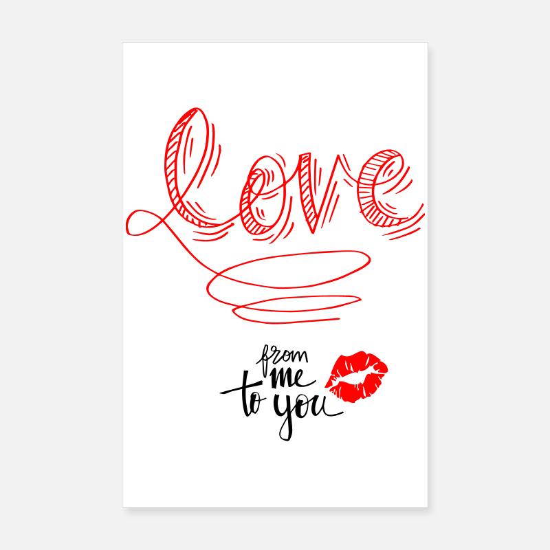 Love Poster 20x30 cm