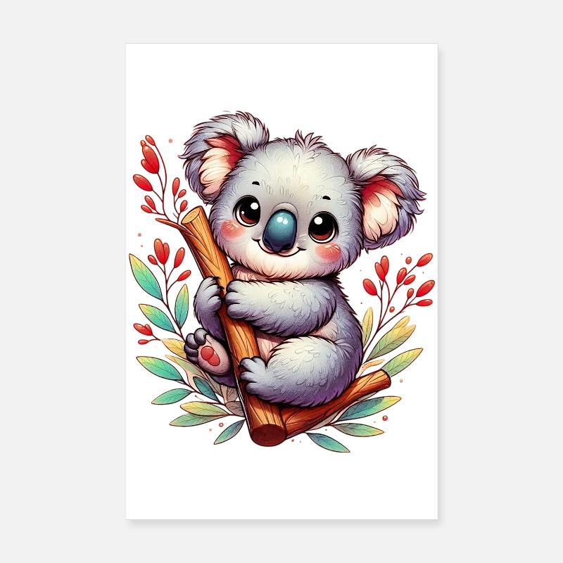 Koala Poster 20x30 cm