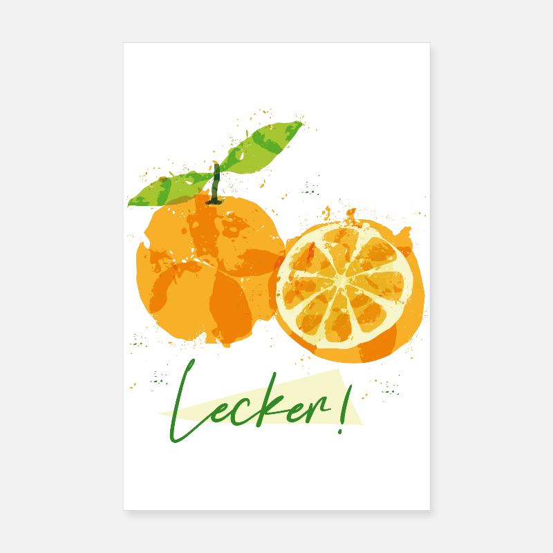 Fruits orange Poster 20 x 30 cm