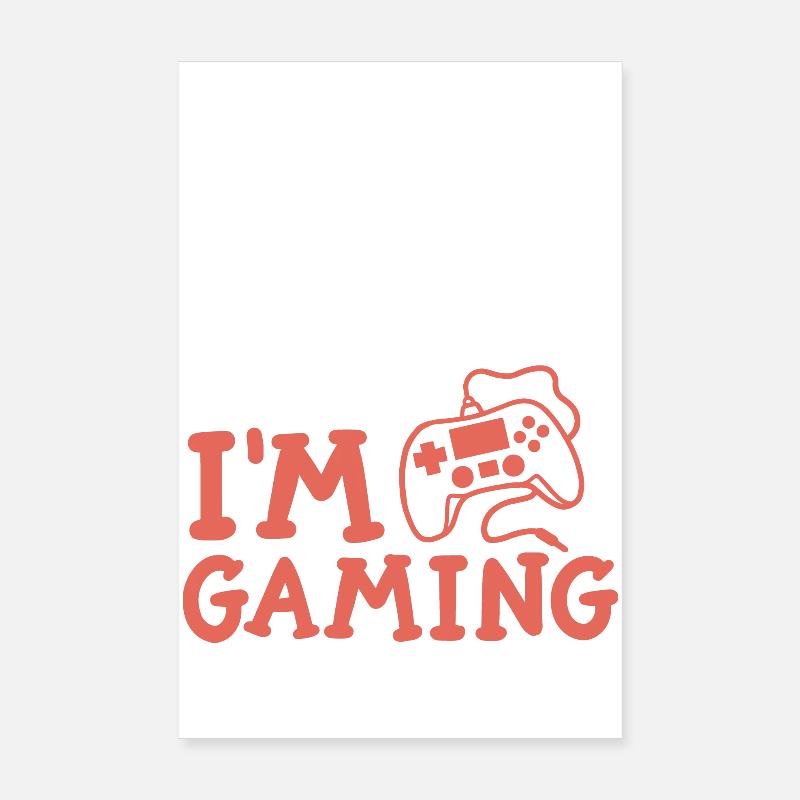 Gaming Gamer Poster 20x30 cm