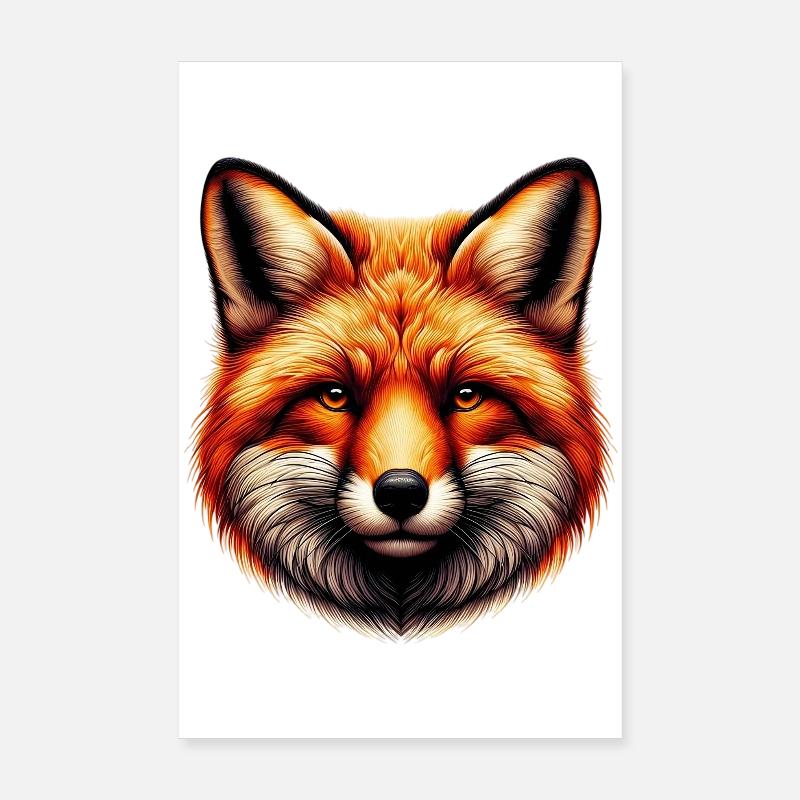Fuchs Poster 20x30 cm