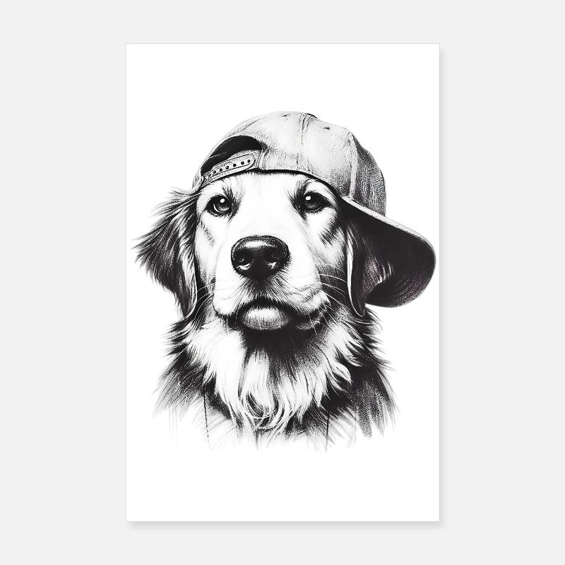Dog Poster 8" x 12" (20x30 cm)