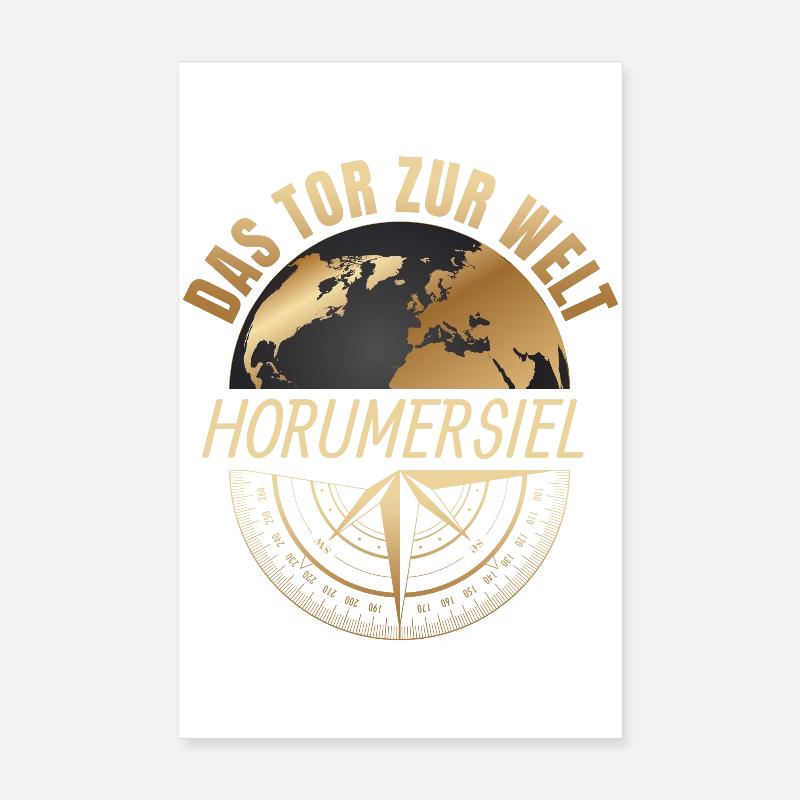 Das Tor zur Welt - Horumersiel Poster 20x30 cm