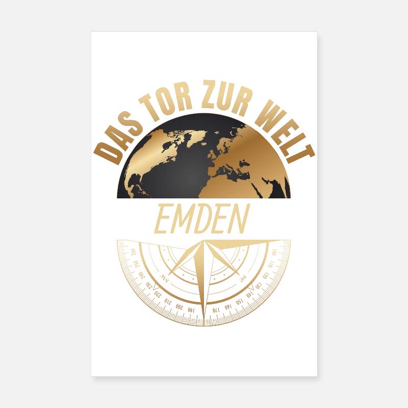 Das Tor zur Welt - Emden Poster 20x30 cm