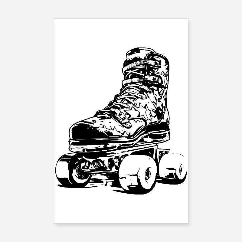 Patins Poster 20 x 30 cm