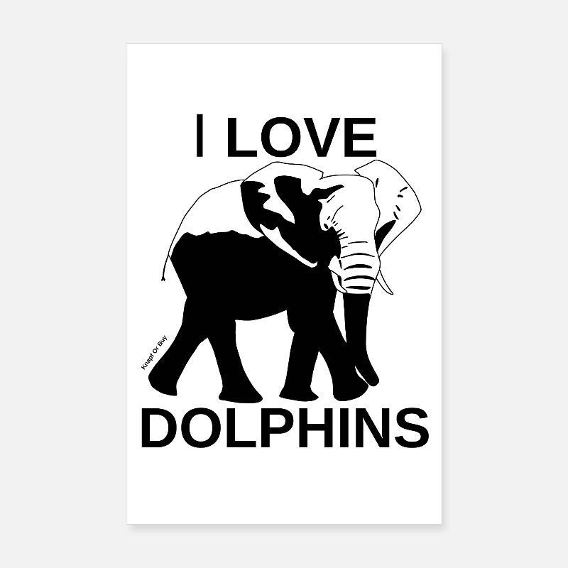 Love animals Poster 8" x 12" (20x30 cm)