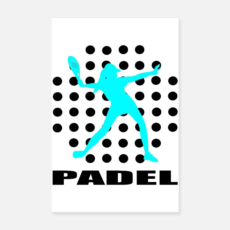Padel Poster 20x30 cm