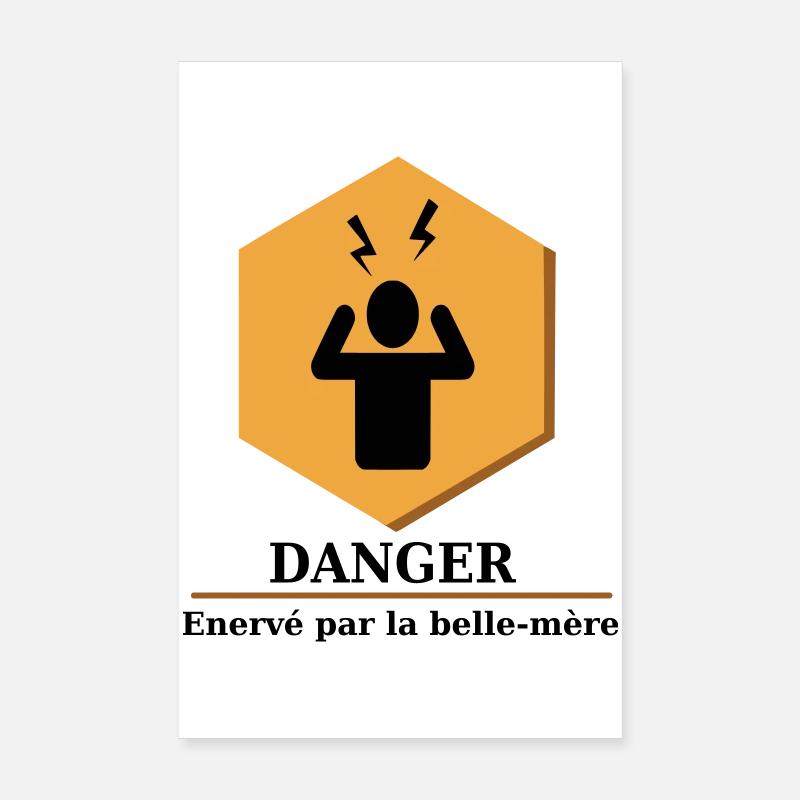 Belle-mère énervante Poster 20 x 30 cm