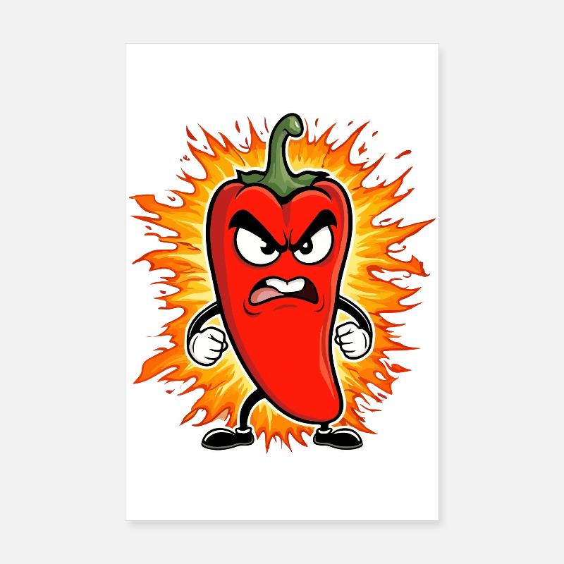 Paprika Poster 8" x 12" (20x30 cm)
