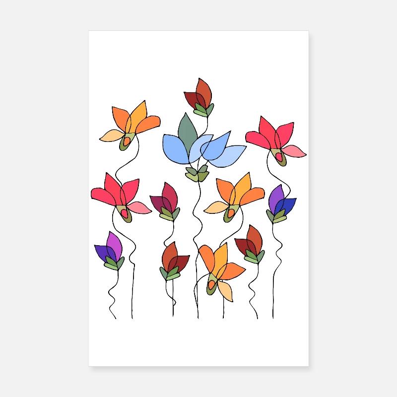 Fleur Poster 20 x 30 cm