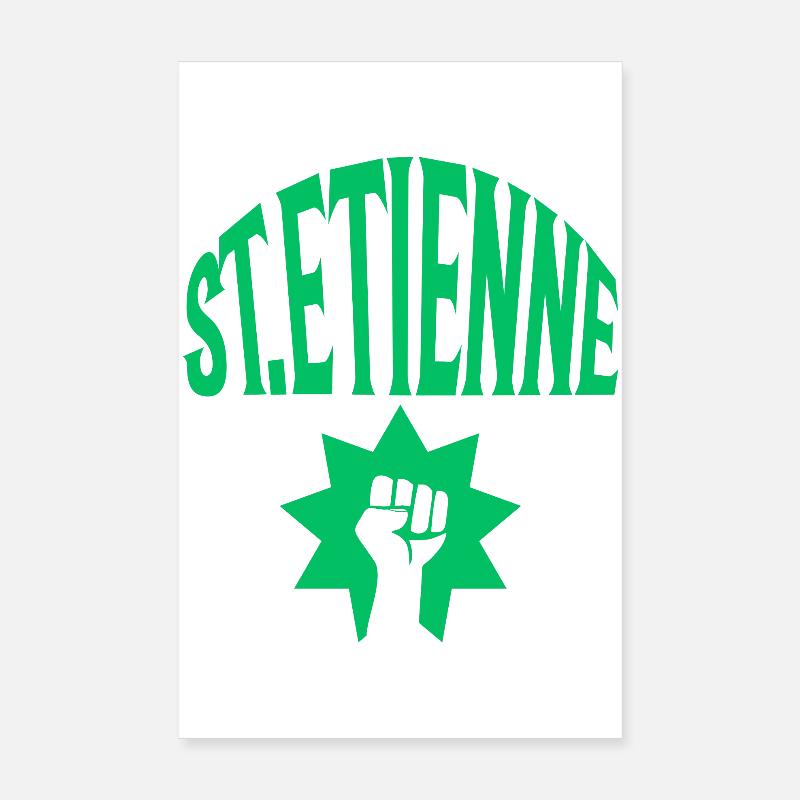 Saint-Étienne Poster 20 x 30 cm