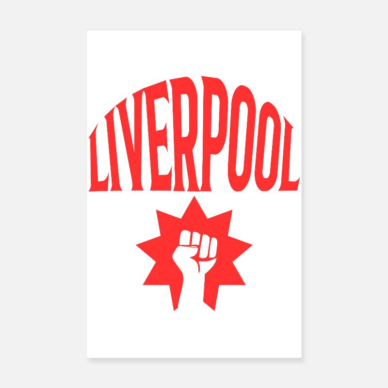 Liverpool Poster 20 x 30 cm