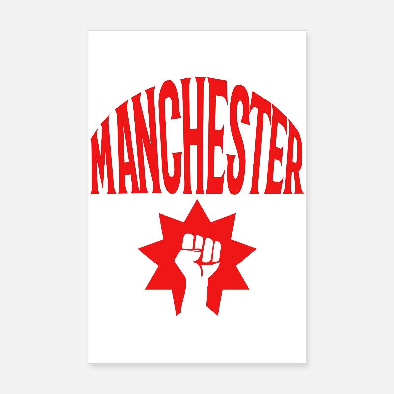Manchester Poster 20 x 30 cm