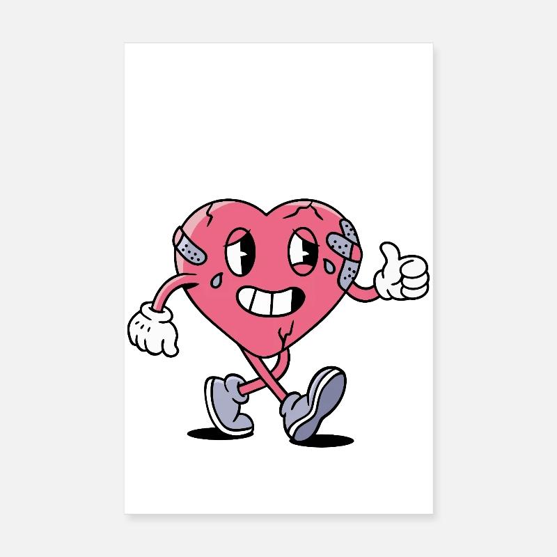Broken But Fine Poster 8" x 12" (20x30 cm)