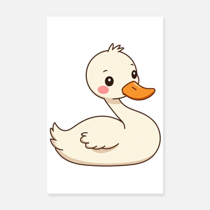 cygne Poster 20 x 30 cm
