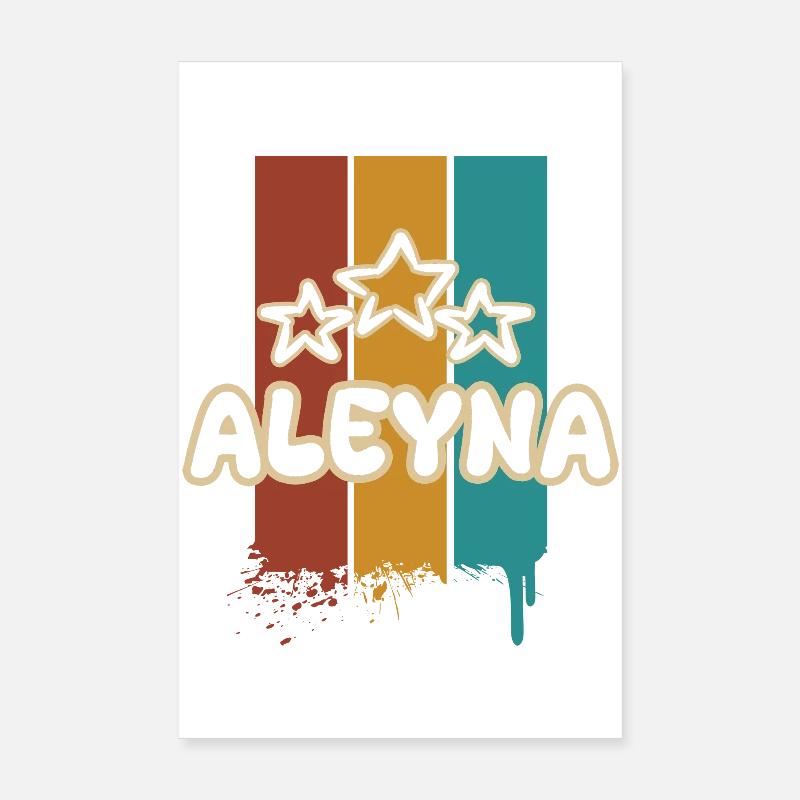 Aleyna als Geschenkidee Poster 20x30 cm