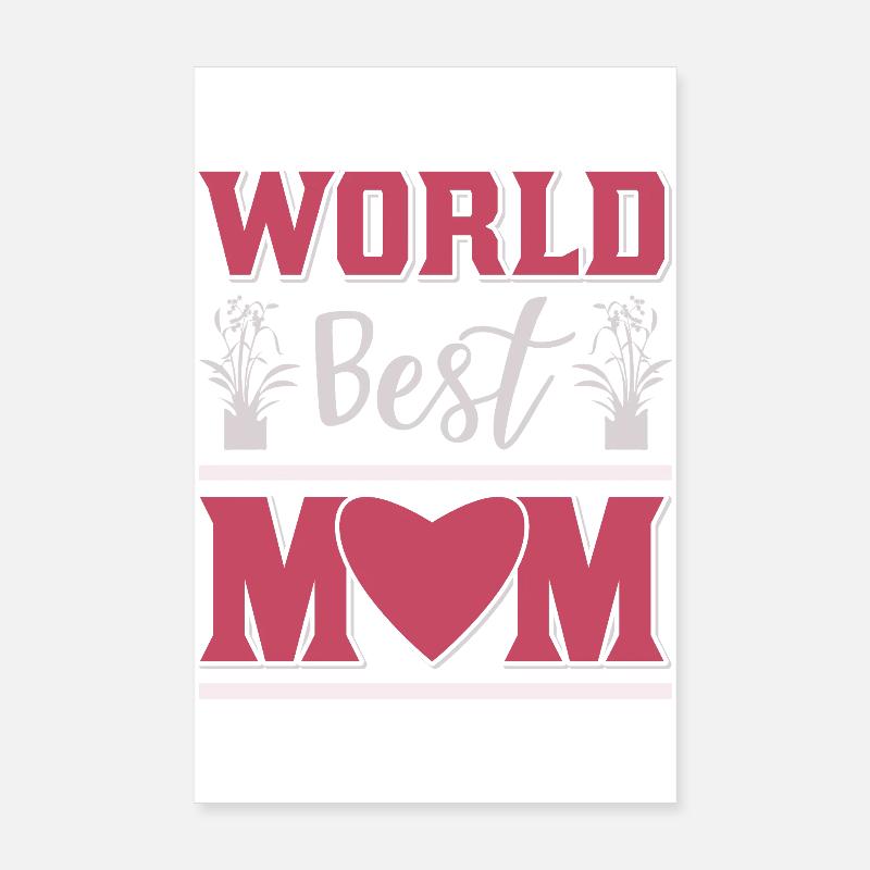 Weltbestes Muttertagsgeschenkhemd Poster 20x30 cm