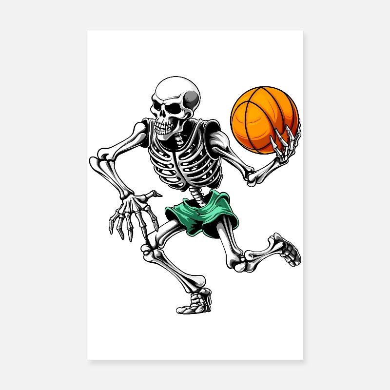 Squelette Hooper Poster 20 x 30 cm