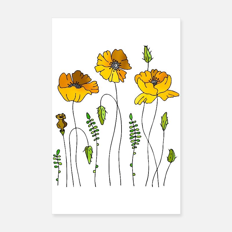 Fleur Poster 20 x 30 cm
