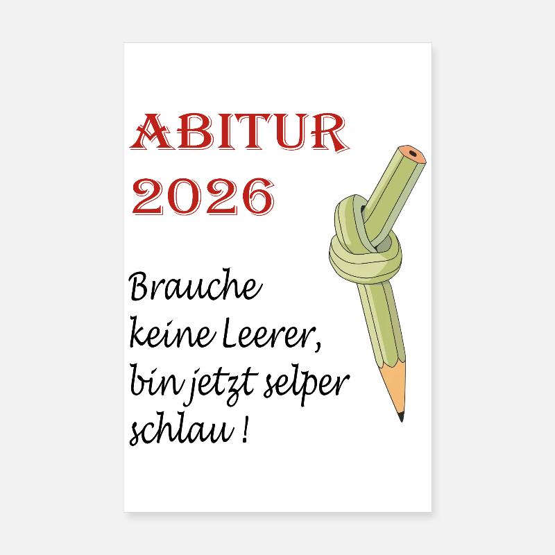 ABITUR_2026 Poster 20x30 cm