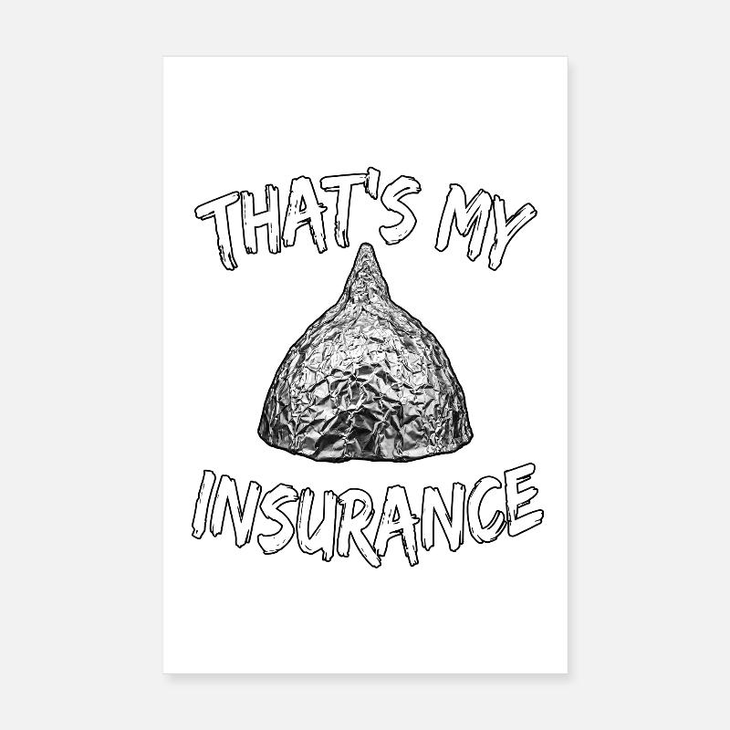 Free Insurance Poster 8" x 12" (20x30 cm)
