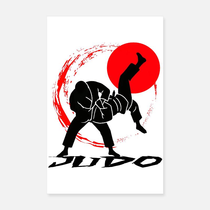 Judo Poster 20 x 30 cm