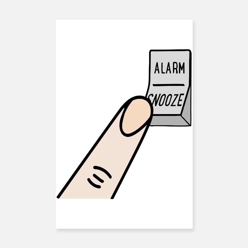 dormir Poster 20 x 30 cm