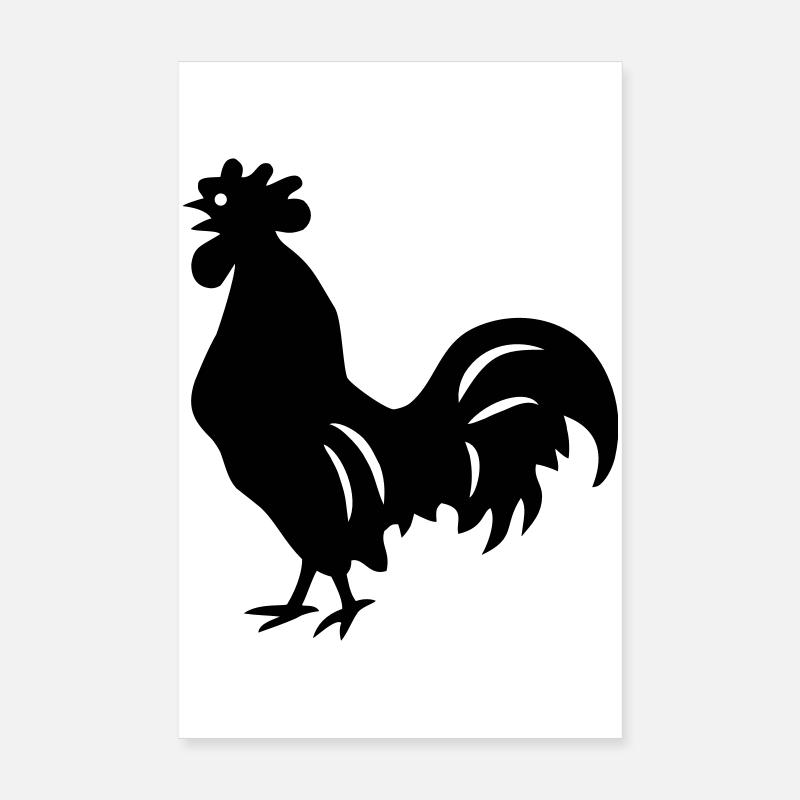 hahn Poster 20x30 cm