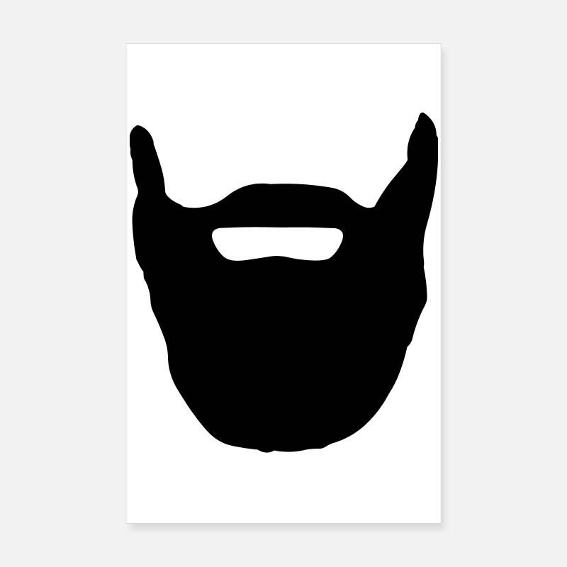 Beard Poster 8" x 12" (20x30 cm)