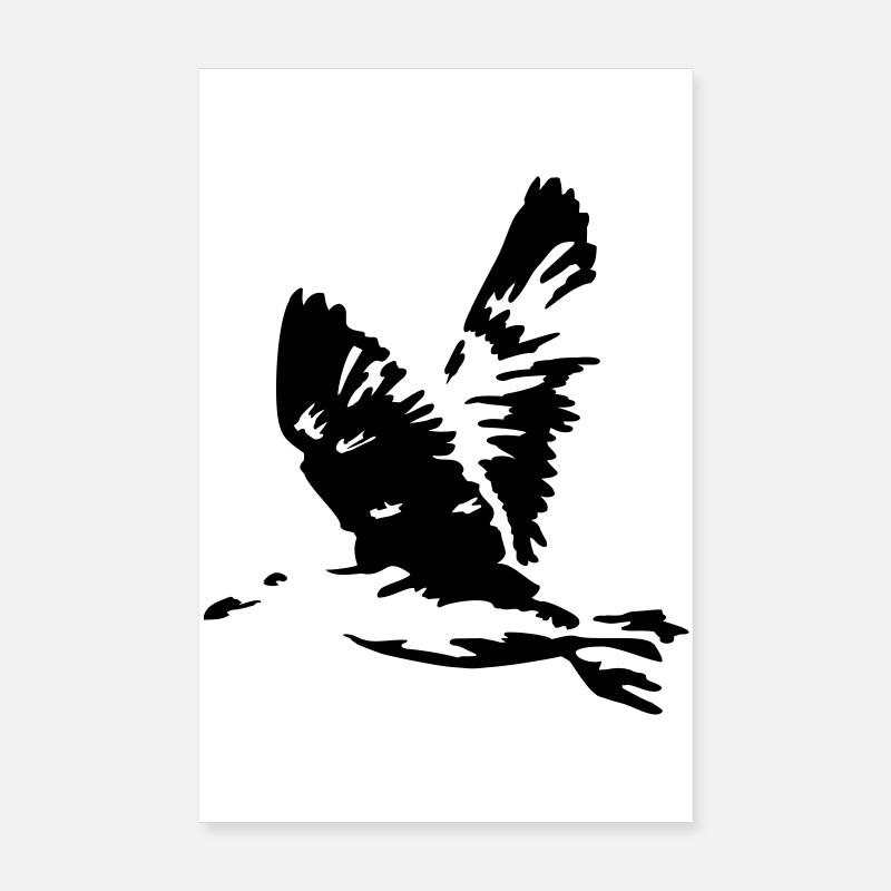 mouette Poster 20 x 30 cm