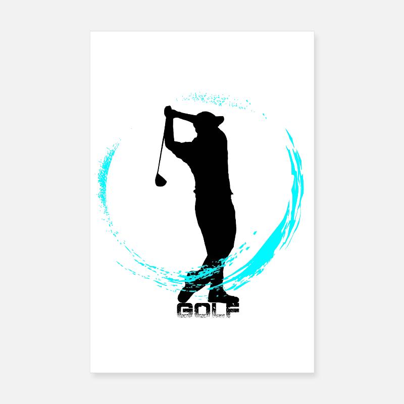 le golf Poster 20 x 30 cm