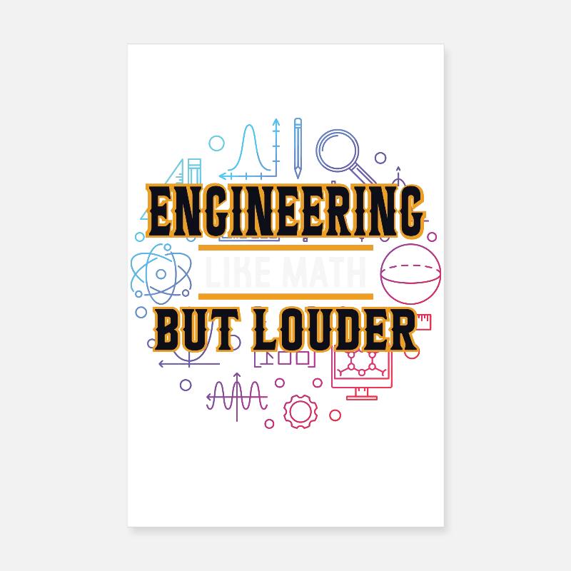 engineer Poster 8" x 12" (20x30 cm)