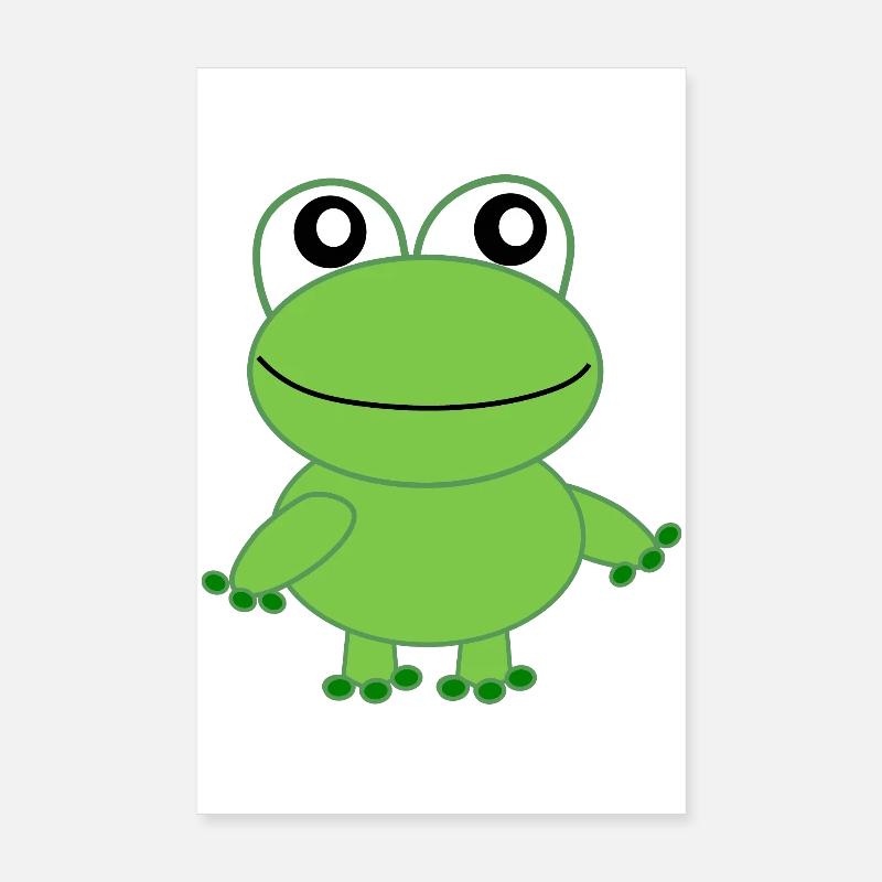 Frog Poster 8" x 12" (20x30 cm)