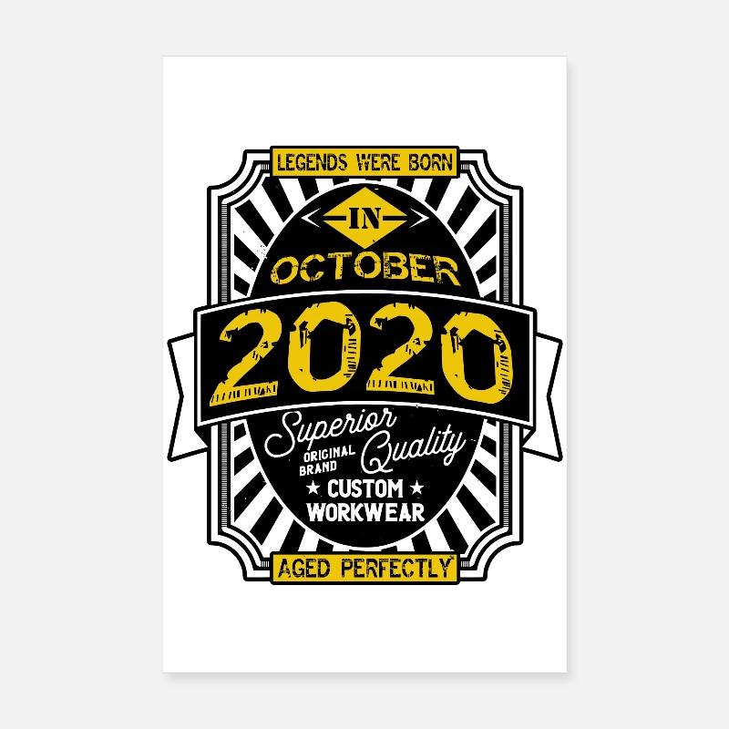 2020 OCTOBER Poster 20 x 30 cm