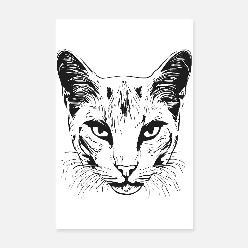 Chat 1 Poster 20 x 30 cm