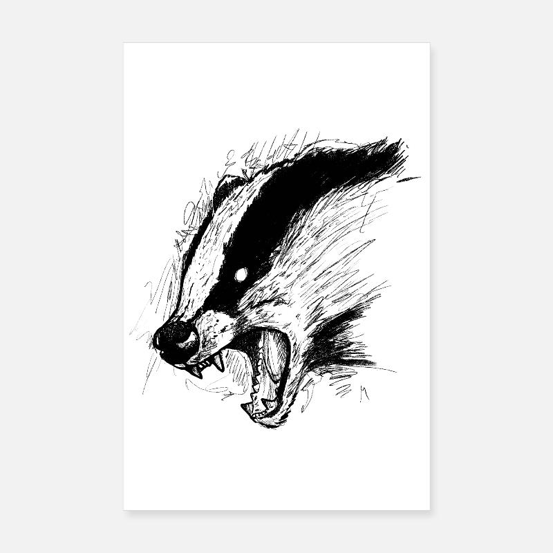 Dachs Poster 20x30 cm