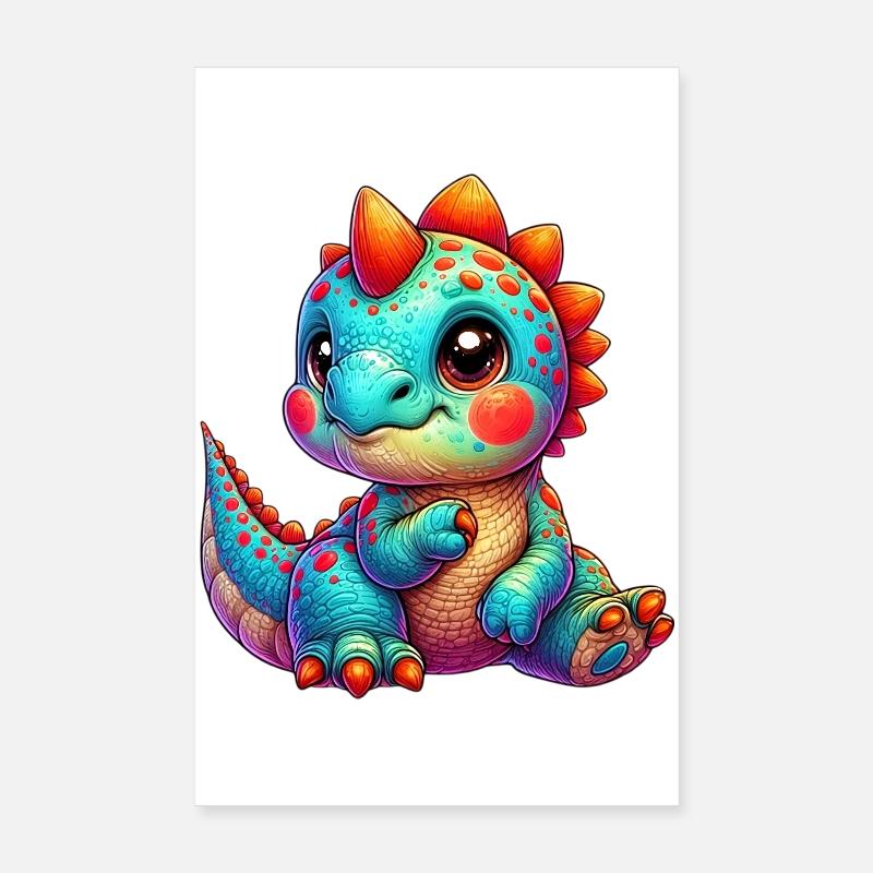 Dinosaure Poster 20 x 30 cm