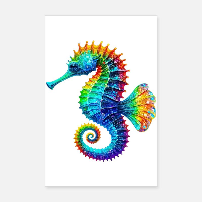 Hippocampe Poster 20 x 30 cm