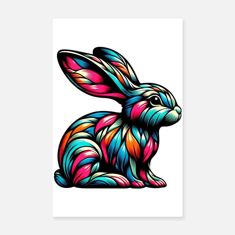 Lapin Poster 20 x 30 cm