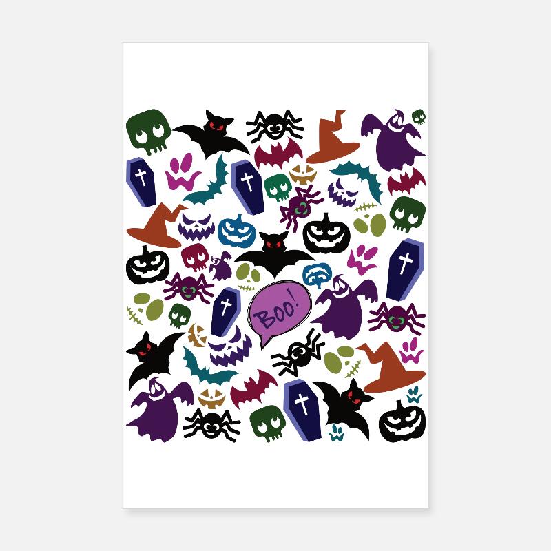 Halloween Confusion Poster 8" x 12" (20x30 cm)