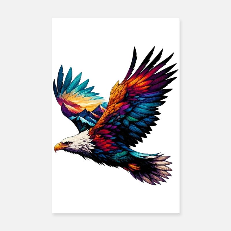 Aigle Poster 20 x 30 cm