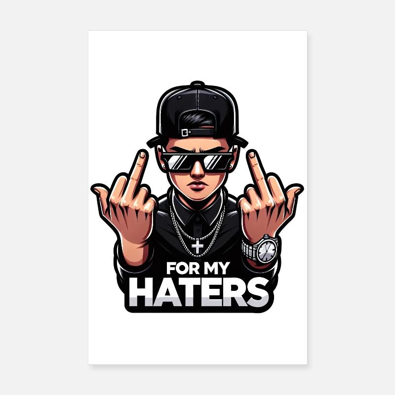 Cool Gangsters Poster 20 x 30 cm