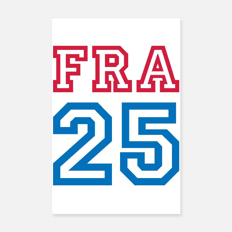 FRANCE Poster 20 x 30 cm
