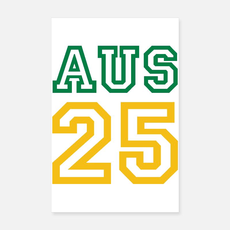AUSTRALIA 2025 Poster 20x30 cm