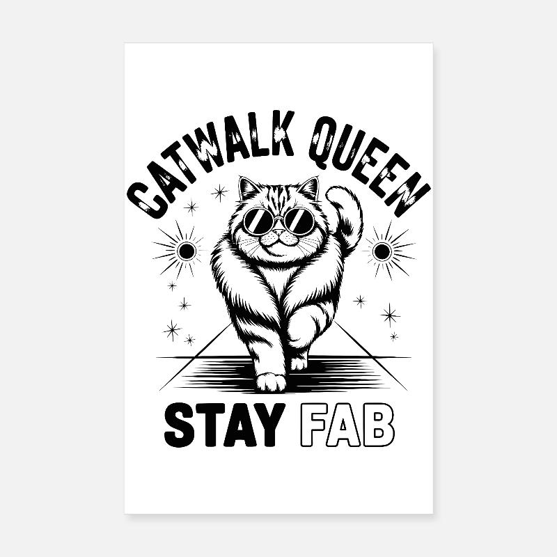 Reine des podiums Reste Fab Poster 20 x 30 cm
