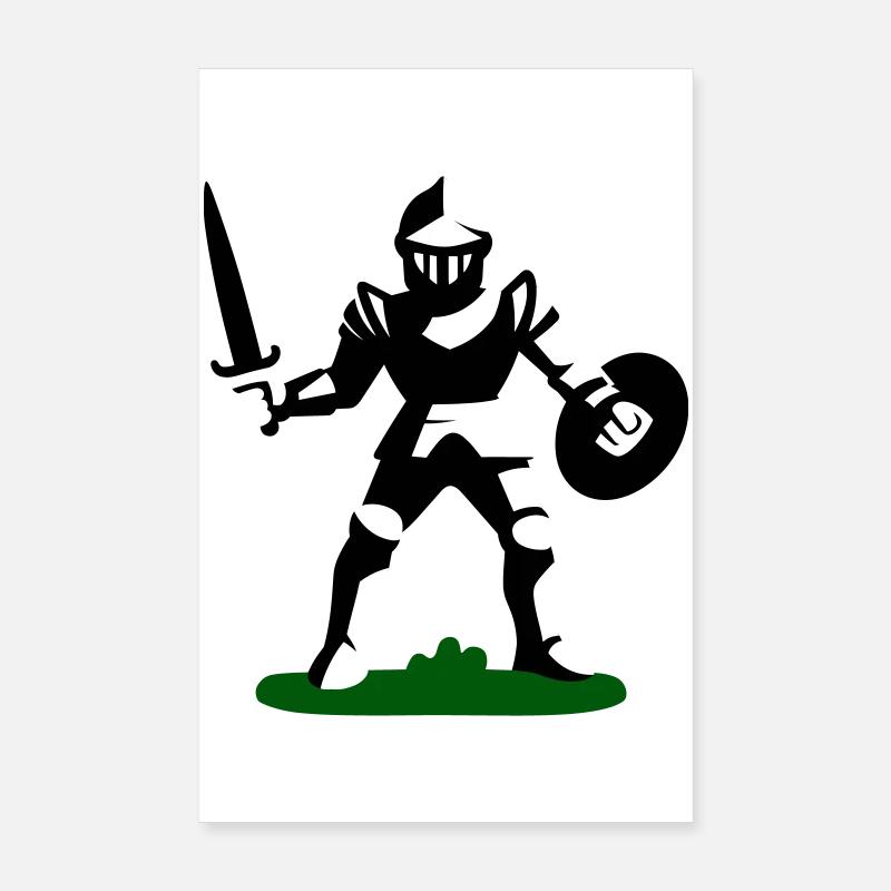 Jouet de chevalier Poster 20 x 30 cm